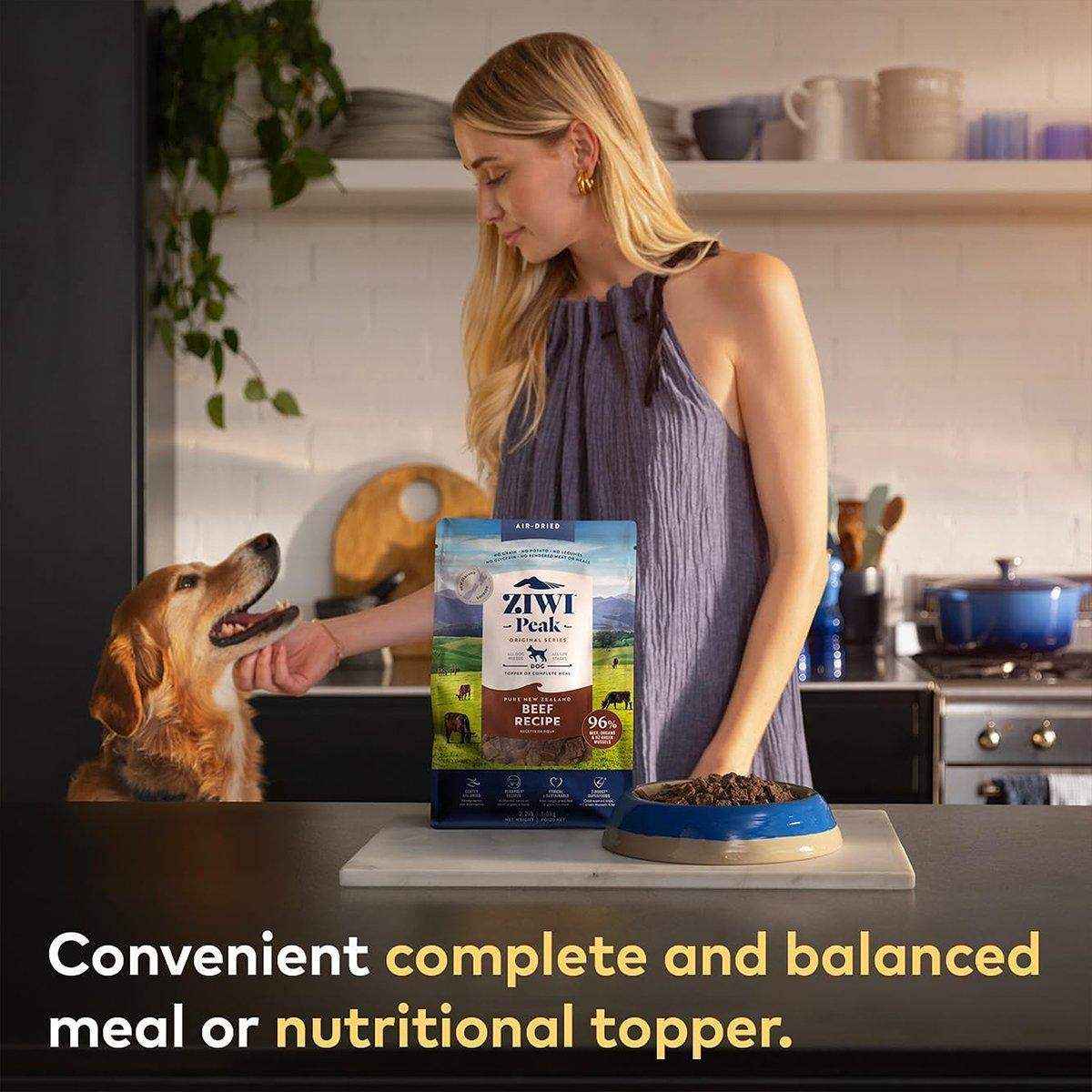 ZIWI Peak Air-Dried Beef Dog Food | Best Dry Dog Food for Dogs & Puppies | 454g, 1kg, 2.5kg, 4kg - Image 11