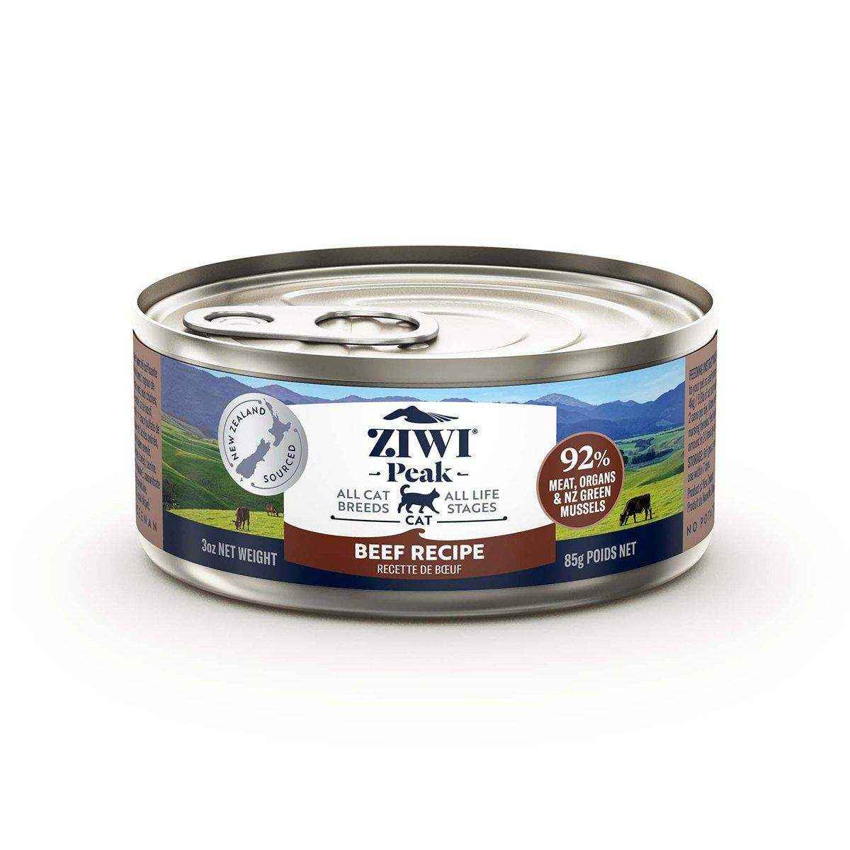 ZIWI Peak Cat Can Beef | Best Wet Cat Food Australia | 85g,185g - Image 2