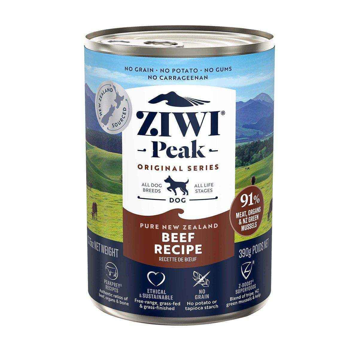 ZIWI Peak Wet Dog Food Beef | Best Wet Dog Food Australia | 170g/390g - Image 15