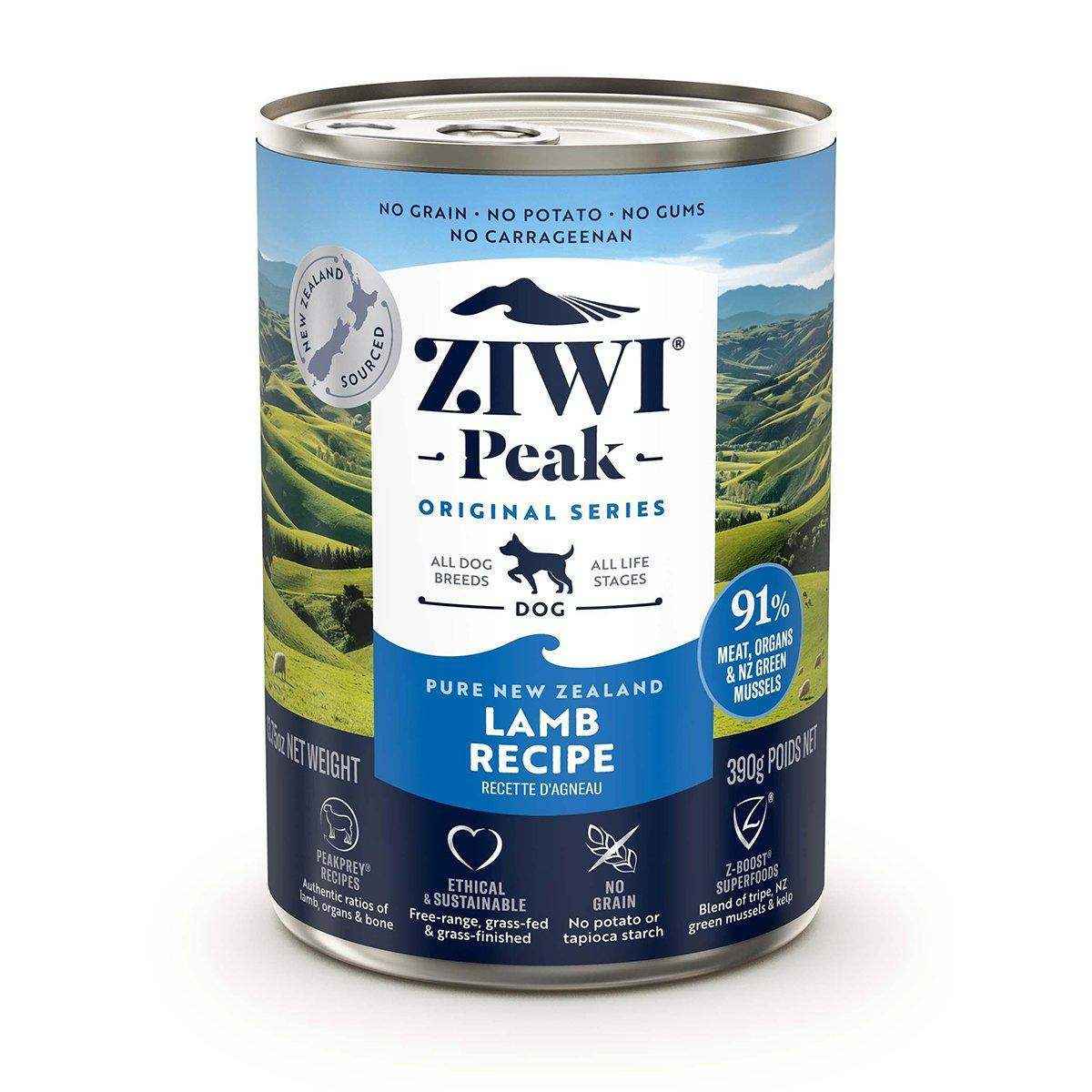 ZIWI Peak Dog Can Lamb | Best Wet Dog Food Australia | 170g,390g - Image 4